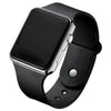 Unisex Casual Square Silicone And Plastic Led Electronic Watch