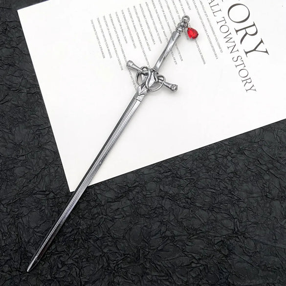 Unisex Chinoiserie Retro Ethnic Style Geometric Sword Alloy Plating Hairpin