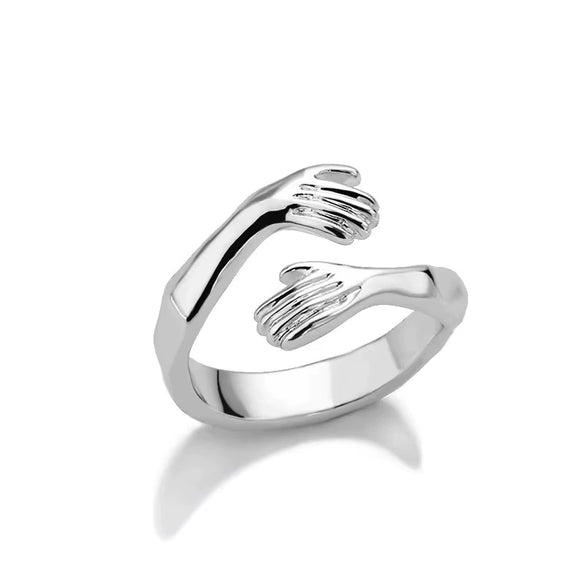 Unisex Copper Opening Adjustable Ring With Electroplating Treatment