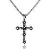 Unisex Electroplated Alloy Double Boxing Glove Pendant Necklace With Leaf And Floral Details