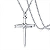 Unisex Electroplated Alloy Necklace With Titanium Steel Headphone Pendant Keel Chain And Rock Music Geometric Animal Zodiac Design
