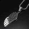 Unisex Electroplated Alloy Necklace With Titanium Steel Headphone Pendant Keel Chain And Rock Music Geometric Animal Zodiac Design