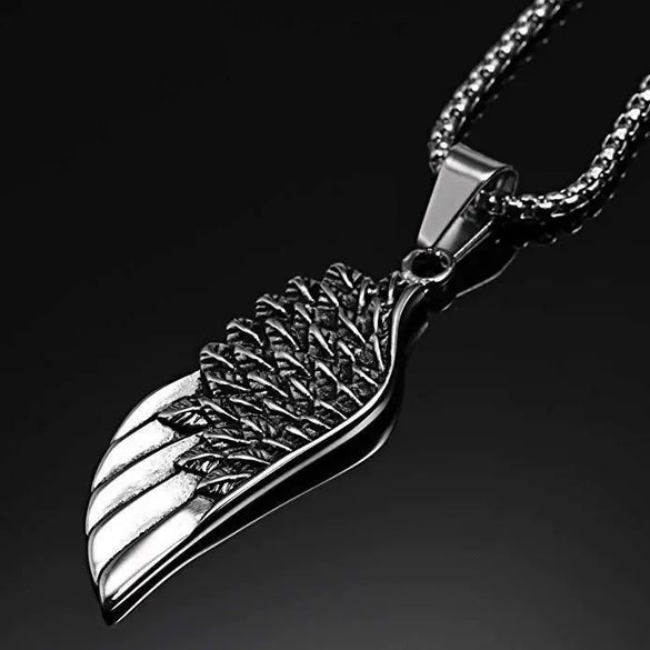 Unisex Electroplated Alloy Necklace With Titanium Steel Headphone Pendant Keel Chain And Rock Music Geometric Animal Zodiac Design