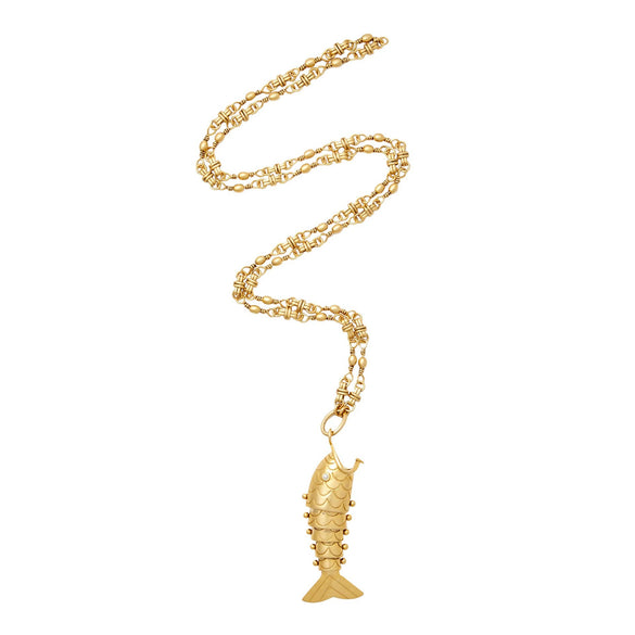 Unisex Electroplated Stainless Steel And Titanium Steel Pearl Necklace With Animal Shape Pendant