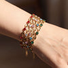 Unisex Elegant Geometric Stainless Steel Electroplated Bracelet Jewelry Accessories