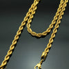 Unisex Geometric Hemp Flower Necklace In Copper Plated With 24K Gold Electroplated Chain Fashion Jewelry