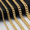 Unisex Geometric Original Design Gold Silver Black Stainless Steel Necklace With Fruit Rhombus Patterns And Side Chain Featuring Polish Processing Technology