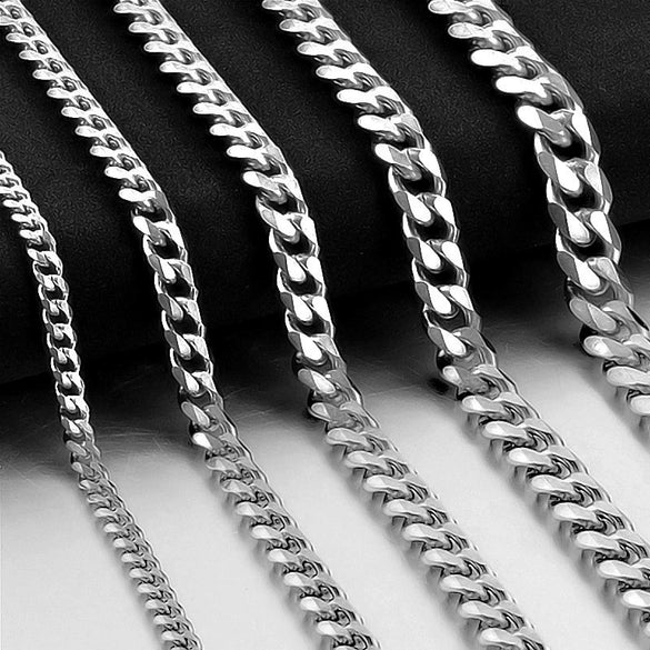 Unisex Geometric Original Design Gold Silver Black Stainless Steel Necklace With Fruit Rhombus Patterns And Side Chain Featuring Polish Processing Technology