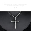 Unisex Geometric Star Pendant Necklace With Electroplated Alloy Pendant And Pearl Chain