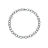 Unisex Geometric Titanium Steel Oshaped Bracelet Anklet Clothes Chain With Electroplating