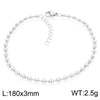 Unisex Handmade Geometric Titanium Steel Bracelet Plated With 18K Gold