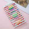 Unisex Handmade Multilayer Stacked Dripping Rainbow Unicorn Cartoon Soft Polymer Clay Bracelet With Animal Zodiac Design