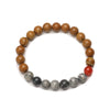 Unisex Handmade Planet Bracelet With Natural Stone And Agate Animals Zodiac Pattern