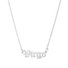 Unisex Handmade Stainless Steel And Titanium Steel Constellation Bamboo Chain Necklace In Ins Style