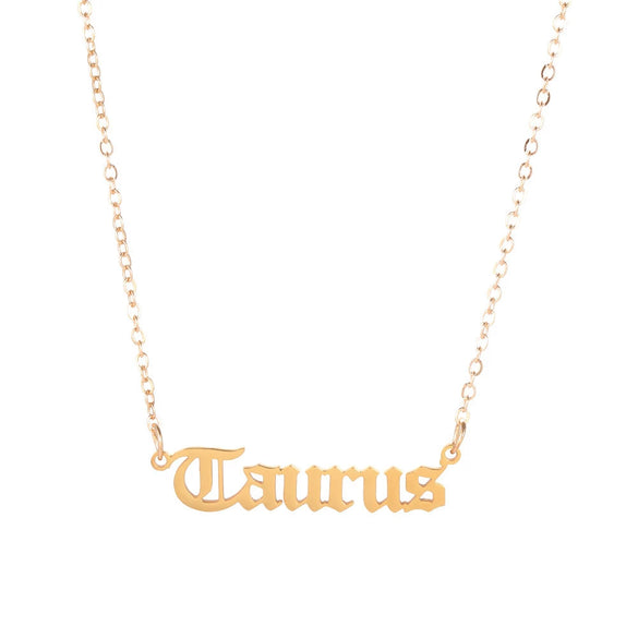 Unisex Handmade Stainless Steel And Titanium Steel Constellation Bamboo Chain Necklace In Ins Style