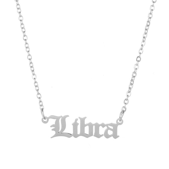 Unisex Handmade Stainless Steel And Titanium Steel Constellation Bamboo Chain Necklace In Ins Style