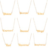 Unisex Handmade Stainless Steel And Titanium Steel Constellation Bamboo Chain Necklace In Ins Style