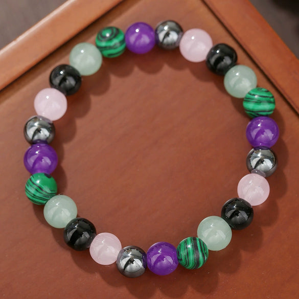 Unisex Handmade Stone Geometric Style Couple Bracelets