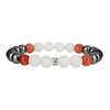 Unisex Handmade Stone Geometric Style Couple Bracelets