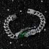 Unisex Hiphop Style Alloy Diamond Chain With Cartoon Characters And Electroplating Treatment