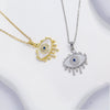 Unisex Jewelry Copper Pendant Necklace Inlaid With Zirconium Animal Zodiac Pattern Electroplating Design