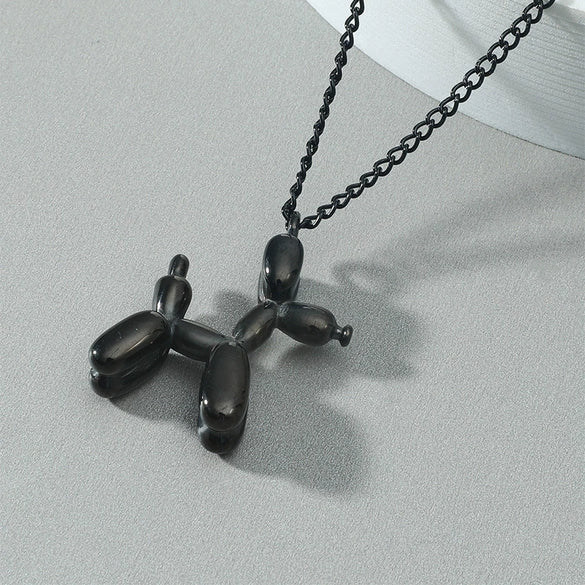 Unisex Jewelry Necklace With Alloy And Titanium Steel Pendant In Animals And Zodiac Pattern Pearl Chain Electroplated