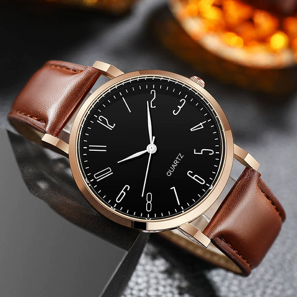 Unisex Leisure Stainless Steel Mesh Quartz Watch With Round Dial