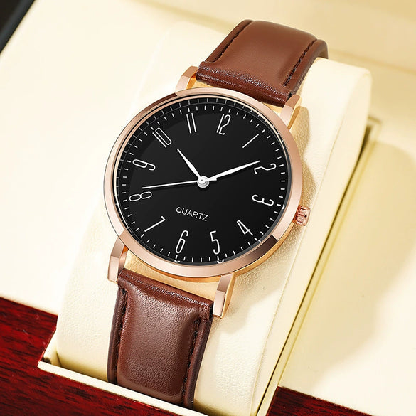 Unisex Leisure Stainless Steel Mesh Quartz Watch With Round Dial