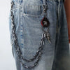 Unisex Metal Pants Chain Punk Hiphop Street Dance Personality Accessory