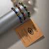 Unisex Natural Stone Handmade Geometric Devil's Eye Bracelet