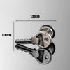 Unisex Piercing Titanium Steel Casting And Polishing Key Scissors Ear Studs