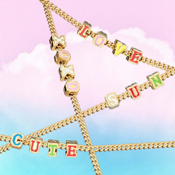 Unisex Retro Electroplated Titanium Steel Necklace With Letter Numbers Text Pattern
