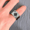 Unisex Ring Zinc Alloy Geometric Design Electroplated Jewelry