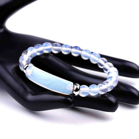 Unisex Rose Quartz Tiger Eye And Green Aventurine Stone Bracelet With Polished Finish And Distinctive Personality Style