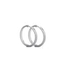 Unisex Round Stainless Steel Electroplated Fashion Earrings