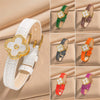 Unisex Simple Electroplated Stainless Steel And Genuine Leather Watch Strap With Bamboo And Flower Patterns