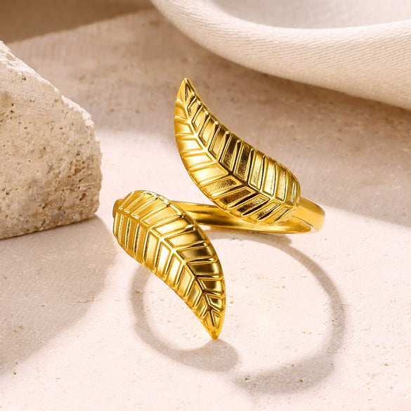 Unisex Snake Four Awn Star Leaf Shape Ring Electroplated With Crown Heart Shape Letters Numbers Text Pattern