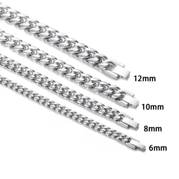 Unisex Stainless Steel Bracelet With Polished Finish And Plant Inspired Design For Men And Women Couple Jewelry