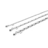 Unisex Stainless Steel Geometric Bamboo Chain Necklace With Electroplating Treatment