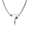 Unisex Stainless Steel Geometric Pendant Necklace With Polished Finish And Lobster Clasp Minimalist Statement Jewelry