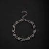 Unisex Stainless Steel Geometric Rhombus Bracelets With Electrolytic Finish In Mixed Fashion Styles