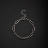 Unisex Stainless Steel Geometric Rhombus Bracelets With Electrolytic Finish In Mixed Fashion Styles