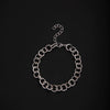 Unisex Stainless Steel Geometric Rhombus Bracelets With Electrolytic Finish In Mixed Fashion Styles