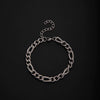 Unisex Stainless Steel Geometric Rhombus Bracelets With Electrolytic Finish In Mixed Fashion Styles