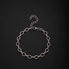 Unisex Stainless Steel Geometric Rhombus Bracelets With Electrolytic Finish In Mixed Fashion Styles