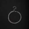 Unisex Stainless Steel Geometric Rhombus Bracelets With Electrolytic Finish In Mixed Fashion Styles