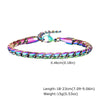 Unisex Stainless Steel Handmade Chain With Retro Old Twist Geometric Square Design And Electroplating