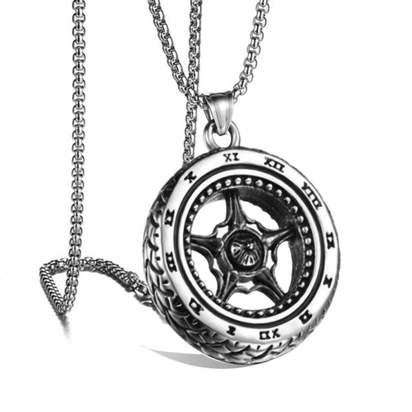 Unisex Stainless Steel Headphone Music Pendant Necklace With Electroplated Alloy Charm And Pearl Chain Letter And Cartoon Design