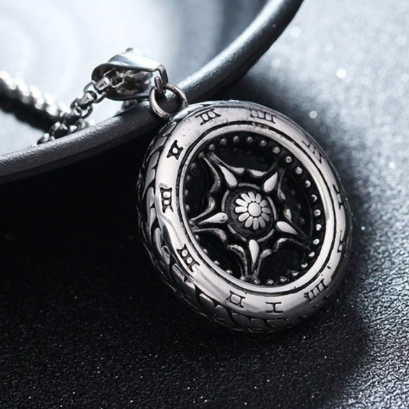 Unisex Stainless Steel Headphone Music Pendant Necklace With Electroplated Alloy Charm And Pearl Chain Letter And Cartoon Design