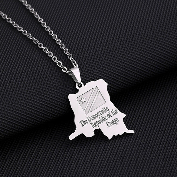 Unisex Stainless Steel Pendant Necklace With Star Shape Titanium Steel Pendant Electroplated High End Fashion Chain Accessory